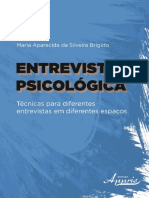 Resumo Entrevista Psicologica Tecnicas para Diferentes Entrevistas em Diferentes Espacos Maria Aparecida Da Silveira Brigido