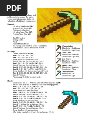 Knitted_Pickaxe