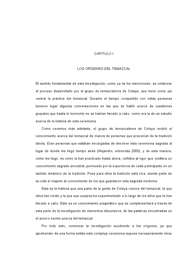 Origenes Temazcal | PDF | Mesoamérica | Baños