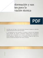 3ro. La Información y Sus Fuentes para La Innovación