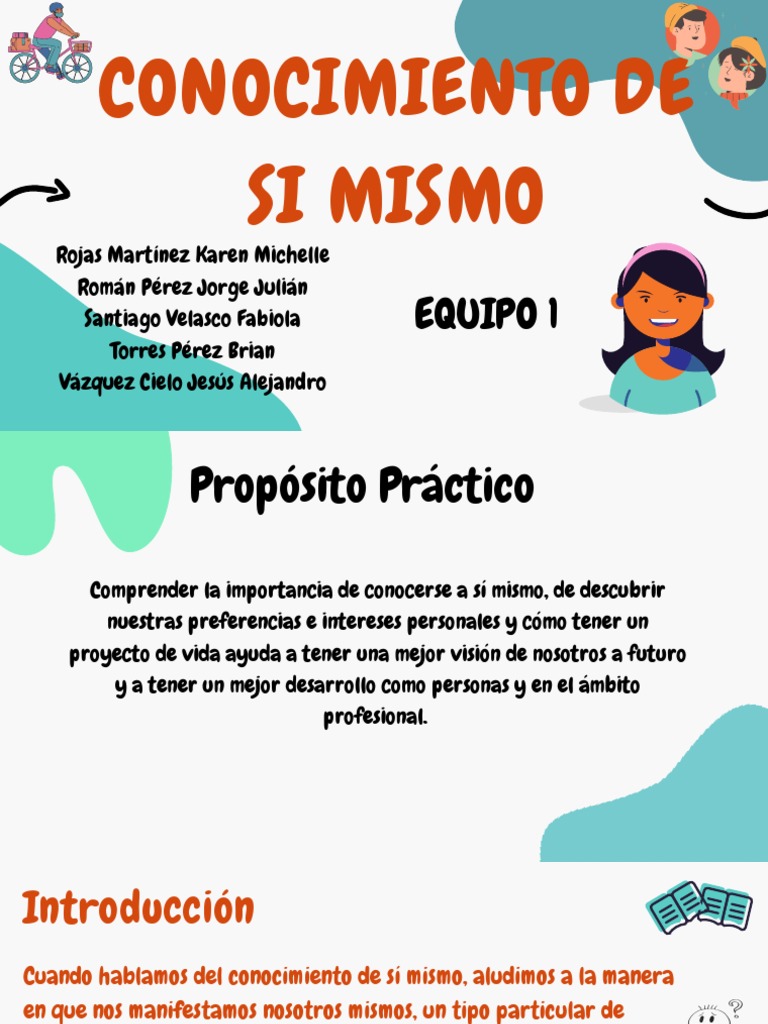 Equipo 1 - Conocimiento de Sí Mismo | PDF | Mente | Las emociones