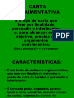 CARTA ARGUMENTATIVA pp