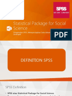 ANALISIS DATA STATISTIK DENGAN SPSS