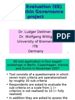 (PowerPoint Version - Slides) - Expert Evaluation (EE) Tool Within Governance Project