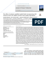 Effect of Polymer Modified and Wma On Water Quality