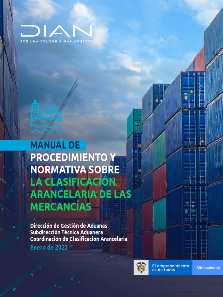 Manual de Clasificación Arancelaria | PDF | aduana | Arancel