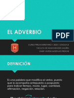 EL ADVERBIO