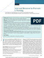 A Survey of Stress and Burnout in Forensic