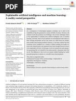 Explainable Artificial Intelligence and Machine Learning: A Reality Rooted Perspective