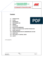 Method Statement For General Excavation