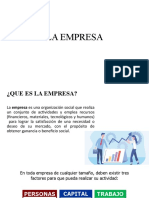 2. Generalidades y Clasificacion de las empresas