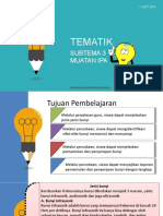 Muatan IPA SUBTEMA 3 TEMA 1