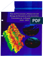 9837 - Plan de Prevencion y Reduccion Del Riesgo de Desastres Ante Incendios Forestales de La Region Ancash 2020 2023