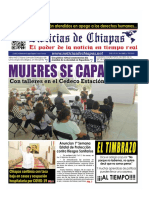 Periódico Noticias de Chiapas, Edición Virtual Sábado 05 de Marzo de 2022