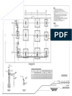 Foundation Plan: Foundation Layout & Column Schedule (SHEET-1 OF 2) SAMATVA-E-DD-01-R0