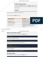 Python DateTime Tutorial