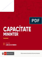 Capacítate Mininter Edición 28 de Feb
