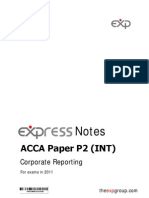 ACCA Paper P2 (INT) : Notes