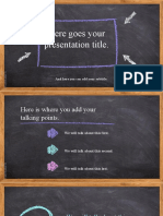 Blackboard Template w111