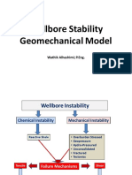 Wellbore Stability Geomechanical Model