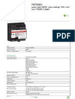 PM750MG Power Meter Data Sheet