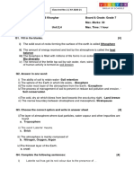 Grade 7 - Geography - Term 2 - AK Mock Test