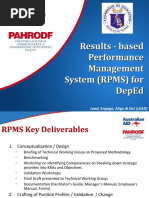 RPMS Guidelines for DepEd Implementation | PDF