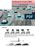 Denial of Service (DOS) Attack and Its Possible Solutions in VANET