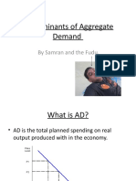 Determinants of Aggregate Demand: by Samran and The Fudu
