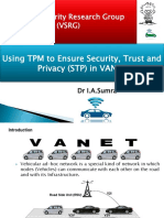 Using TPM To Ensure Security, Trust and Privacy (STP) in VANET