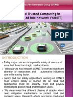 Trust and Trusted Computing in Vehicular Ad Hoc Network (VANET)