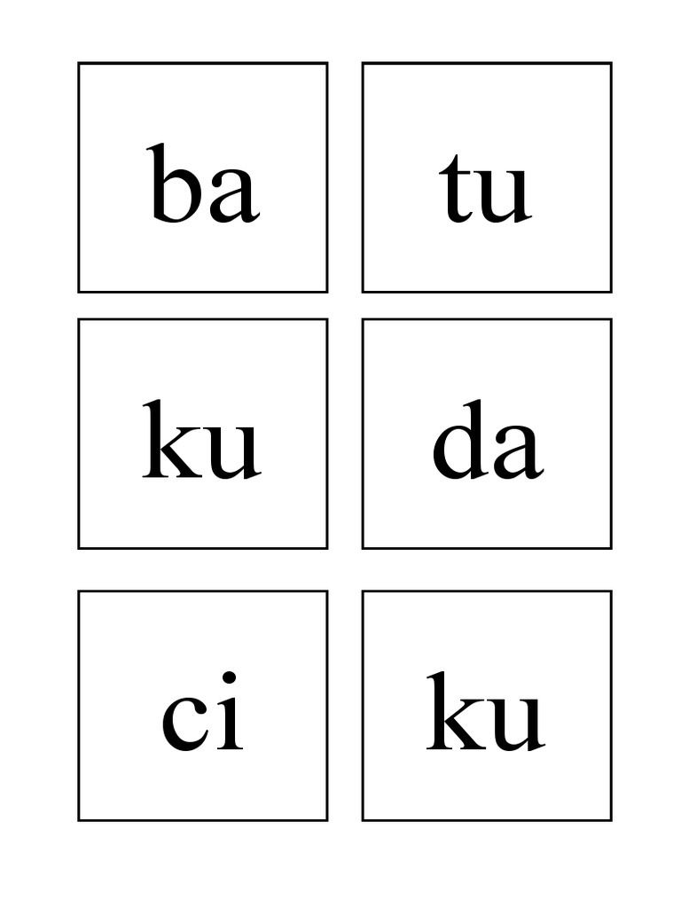 Kad Suku Kata | PDF