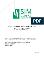 IHRM Study Guide - Ver1 - 15th Month (Oct 2019)