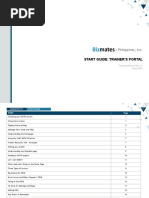 Philippines, Inc.: Start Guide: Trainer'S Portal