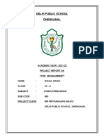 ATM Management Project Report on System Development Life Cycle