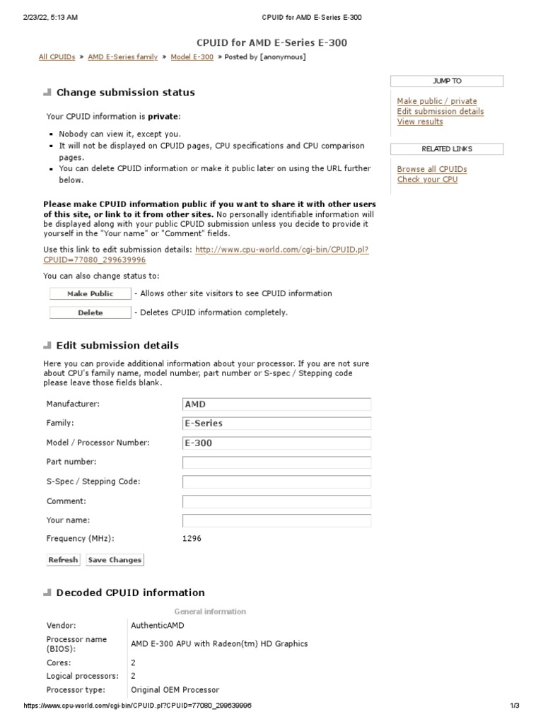 Cpuid Enumeration And Architectural Msrs – WGKPSE