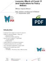 Witness Tapani Alfonso Institute of Public Opinion and Research-Malawi 11 September 2020