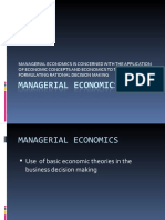 Managerial Economics