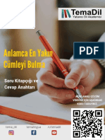 Anlamca en Yakın Cümleyi Bulma