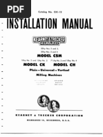Download Kearney and Trecker Installation Manual by aa987 SN56275882 doc pdf