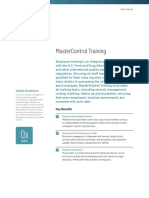 Mastercontrol Training: Quality Excellence