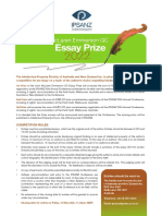 Essay Prize 2022