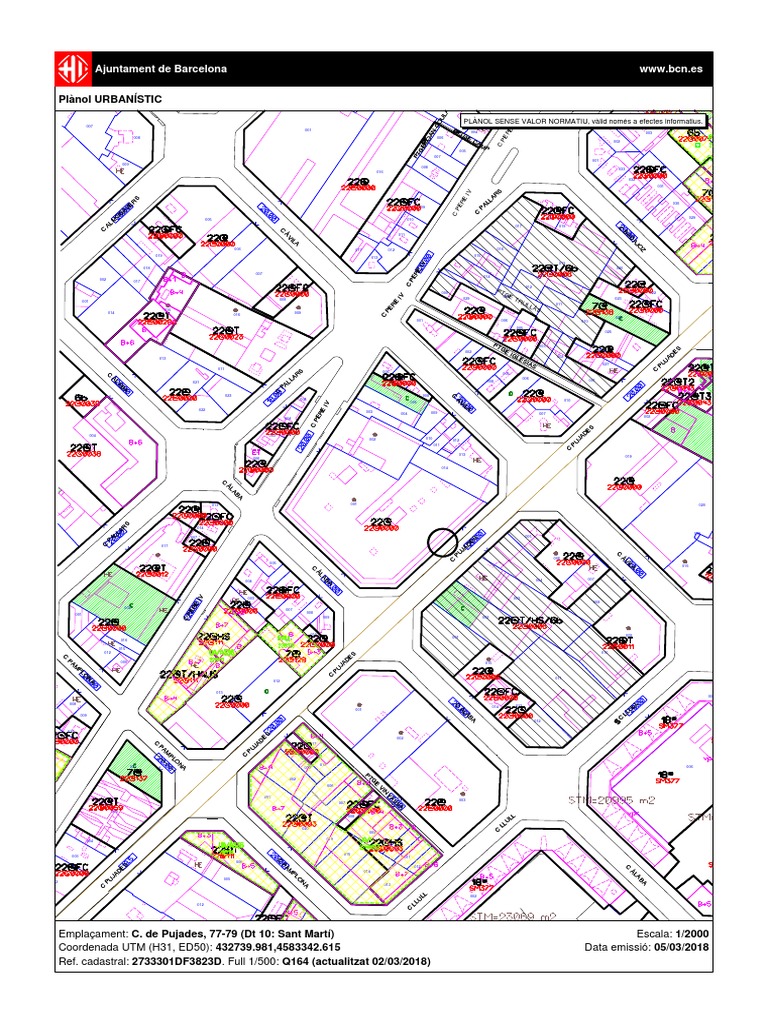 Ajuntament De Barcelona WWW Bcn es Pl nol Urban stic PDF