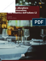 Il Mondo Alberghiero e Della Ristorazione Nella Didattica Dell'italiano L2. E-Book