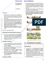 2.2 Homeostasis in Ecosystem: Autotrophic and Heterotrophic Succession