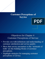 Customer Perceptions of Service