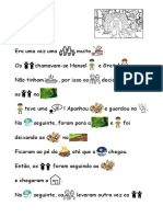 história Hansel e Gretel-pictograma