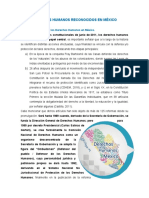 Tema 3 Derechos Humanos Reconocidos en México