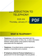 Introduction To Telephony