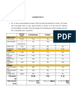 OCLARIT Learning Task 4.1